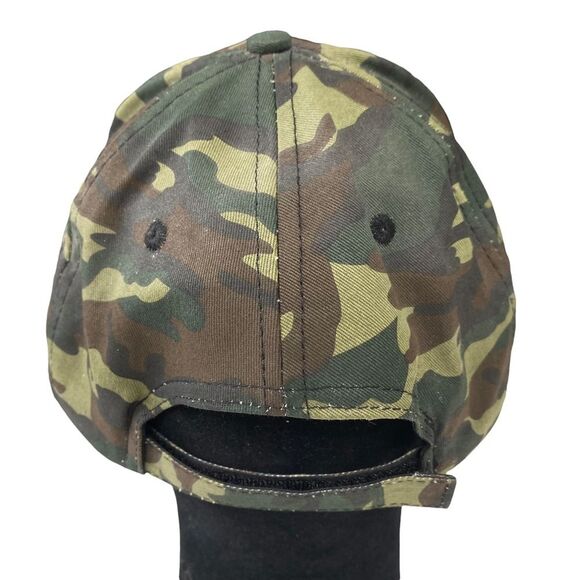 Ford Power Stroke Diesel Green Camo Camouflage Cap 100% Cotton - Picture 5 of 11